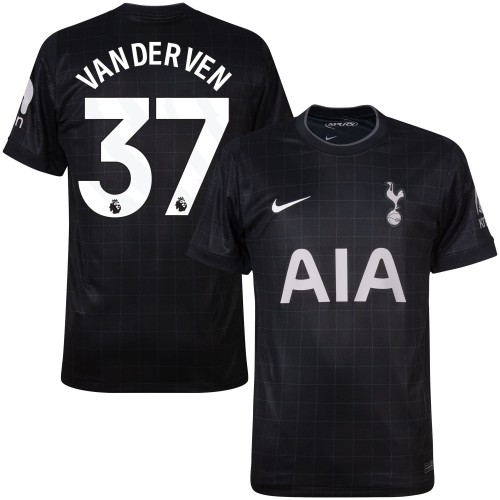 Tottenham Bortatröja Van de Ven 37 2025–2026 Tottenham Bortatröja Van de Ven 37 2025–2026